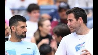 Davis Cup 2024  Novak Djokovic  Juan Martin DelPotro it will be phenomenal to play in Buenos Aires [upl. by Madai]