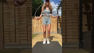 Master your jump rope footwork PART 11  knee crossovers tutorial skipping jumprope footwork [upl. by Jinny]