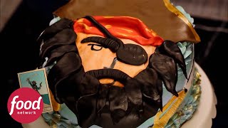 A grande surpresa na final dos bolos de Halloween  Halloween Baking Championship  Food Network [upl. by Yarrum818]