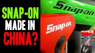 Snapon  MADE IN CHINA [upl. by Virginie]