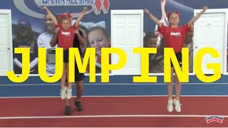 Teach Youth Cheerleaders Jumping Technique [upl. by Norek]