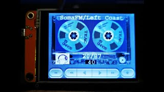 How to make the easiest RETRO STYLE webradio player with touchscreen  ESP322432S028  STEP BY STEP [upl. by Coy]