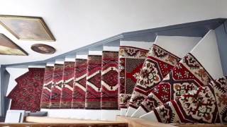 TAPIS ESSGO CARPETS MONTREAL STAIR RUNNERS ESCALIER [upl. by Keare]