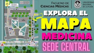 ¡Explorando la Facultad de Medicina UNLP un recorrido detallado por el mapa 🏥🔍 [upl. by Ilegna178]