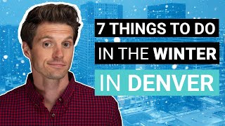 7 Awesome Things to Do in the Winter in Denver Denver Winter Activities [upl. by Asserak]