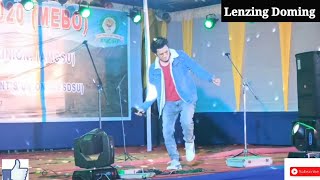 Lenzing Doming Performing Nepali Song  Best Performance Ever  Siku river festival 2020  Arunachal [upl. by Namilus487]