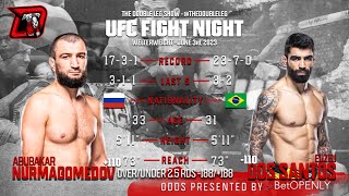 Abubakar Nurmagomedov vs Elizeu Zaleski Dos Santos UFC Vegas 74 Fight Breakdown [upl. by Filemon]