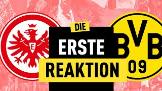 Kein Elfmeter Eintracht Frankfurt unterliegt Borussia Dortmund  Bundesliga Reaktion [upl. by Sublett]