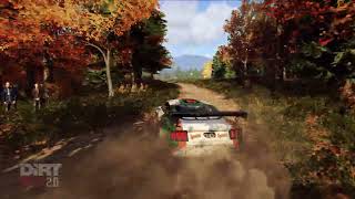 DiRT Rally 2  Rally New England with the Ford Mustang GT4  3rd person replay [upl. by Junius627]