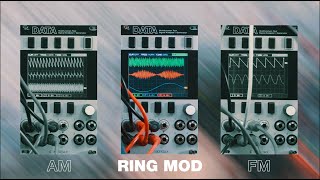 Synthesis Basics How To Ring Mod FM and AM [upl. by Bendix]