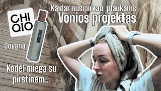 Vlog❄️Vonios projektas🛀Pakeičiau nuomonę Ką dar plaukams nusipirkau iš 🇱🇹 CHIQIO⭐️ [upl. by Norod]