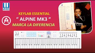 ✅New Keylab Essential 61 MK3 Alpine  KDU Sintetizador [upl. by Andriana964]