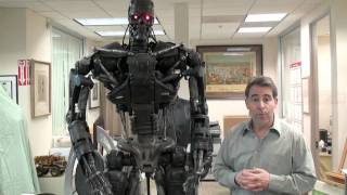 Auction interview Joe Maddalena from Hollywood Treasure on Terminator 4 T600 [upl. by Ttoille]