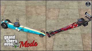 Dragster Vehicles  GTA 5 Mods Customization [upl. by Akalam147]