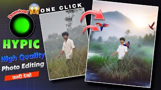 Tranding Photo Editing in One Click 🫢  Hypic App Download  New Cinamatic Photo Editing 2025 [upl. by Rdnaskela549]