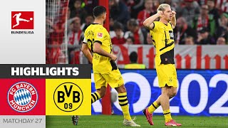 Dortmunds First Win In Munich For 10 Years  FC Bayern  Borussia Dortmund 02  Highlights  MD 27 [upl. by Eustacia128]