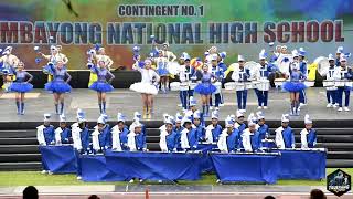 LAMBAYONG NATIONAL HIGH SCHOOL MARCHING BAND  Hinugyaw Festival 2023 [upl. by Dolhenty]