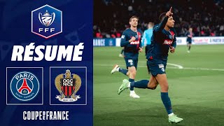 PSG  Nice  31  Le résumé du match  Coupe de France 202324 [upl. by Kuhlman]