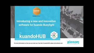 The kuando HUB Walkthrough [upl. by Kenon329]