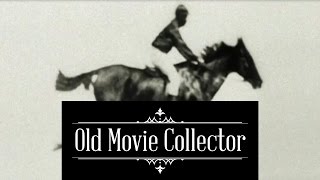 Eadweard Muybridge Race Horse 1878 First Film Ever [upl. by Yclek]