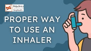 How to Use an Inhaler  SingHealth Healthy Living Series  SingHealth Polyclinics [upl. by Leahplar]