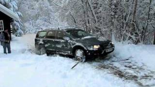 Volvo XC 70 in snow [upl. by Priscella49]