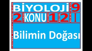 912 – I Kısım “Bilimin Doğası” Biyoloji 9 Sınıf 1 Ünite 2 Bölüm I Kısım [upl. by Kamilah]