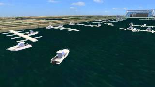 Boat Simulation in Flexsim [upl. by Sivrat]