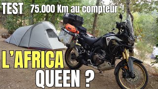 Estelle la Reine des GROS TRAILS  Jipé Teste Pour Nous sa HONDA 1100 AFRICA TWIN [upl. by Ddart]