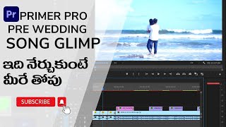 Adobe Primer Pro  How To Create Glimp Effect In Primer Pro  Primer Pro Telugu Tutorial [upl. by Ahsiram786]