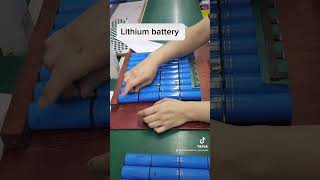 Lithium battery battery lithiumbattery batteryfactory DIY lifepo4battery 18650battery 32700 [upl. by Nnaihs]