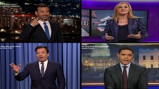 Late Night Hosts React to Donald Trumps Win [upl. by Hedvige]