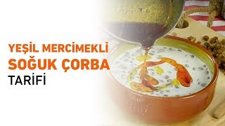 Yeşil Mercimekli Soğuk Çorba Tarifi [upl. by Roi]