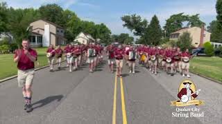 QCSB quotYankee Doodle Dandyquot  2022 Gibbstown July 4th Parade [upl. by Enahpets]