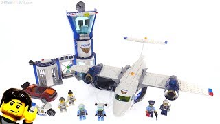 LEGO City Sky Police Air Base review 👮‍♀️ 60210 [upl. by Gregory]