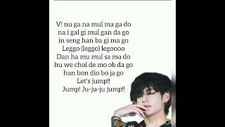 leggo 방탄소년단 lets jump v kimtaehyunghindisongedit kimtaehyungdilibadatkarrahahai leggo [upl. by Winnie]