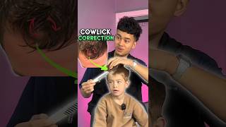 Kid Cowlick Burst Fade Haircut 👶🏻💈By Melbourne Barber [upl. by Jezrdna]