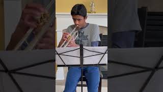 Andante et Allegretto  Full video on my YouTube channel trumpetsolo solomusic shorts [upl. by Tony]