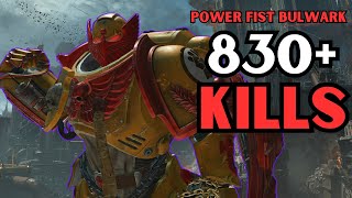 Power Fist Bulwark CRUSHES Lethal Difficulty Hive Tyrant  Solo Max Difficulty l Space Marine 2 [upl. by Noah]