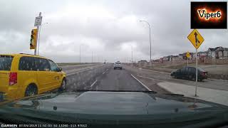 Bad Drivers of Calgary 27  Idiot Checker Cab Driver  Pardon the Typos [upl. by Toney118]