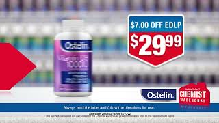 Ostelin Now Available at Chemist Warehouse [upl. by Ylecic475]