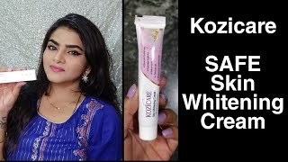 Kozicare Skin Whitening Face cream  Removes Hyper pigmention Blemishes spots  Skin Whitening [upl. by Annoirb]