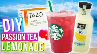 DIY Starbucks Passion Tea Lemonade [upl. by Etteyafal708]