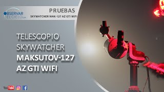 SKYWATCHER MAK127 AZ GTi WiFi [upl. by Tattan571]