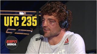 Ben Askren disinterested in Robbie Lawler rematch talks Kamaru Marty Usman  UFC 235  ESPN MMA [upl. by Helbonnas]