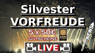 5x50€ KDWPyro Gewinnspiel  SILVESTER VORFREUDE 17Uhr  Zusammen Videos schauen  Bewertungen uvm [upl. by Sedaiuqlem]