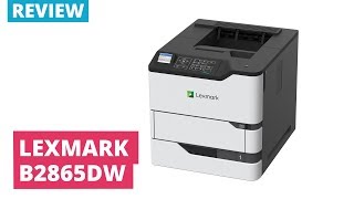 Printerland Review Lexmark B2865dw A4 Mono Laser Printer [upl. by Ruthy87]