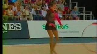 Alina Kabaeva RUS hoop WCH Budapest 2003 AA [upl. by Winikka102]