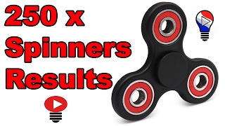 250 x Hand spinner resultat en direct 😍😍😍🔥🔥🔥🍀🍀🍀 [upl. by Ecirtnahs]