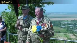 Ukrainians honor the memory of the Nazis from the SS Galizien division [upl. by Thorwald]